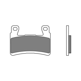 BREMBO Street Sintered stabdžių trinkelės ​​​​​​​KAWASAKI NINJA ZX-6 636 2013-2025