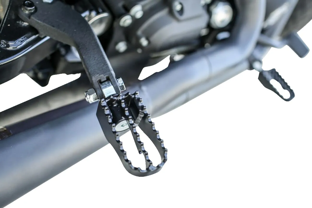 BURLY BRAND MX-Style Mini Pegs Harley Davidson 500-1690cc 1997-2025