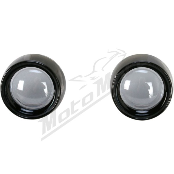 KURYAKYN Posūkių rėmelių ir lęšių kompl. Harley Davidson FLDE / FLHC / XL / XG / FXLR 500/1868 19-22 