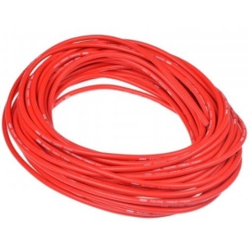 Degimo laidas HEBE 7mm raudonas 20m