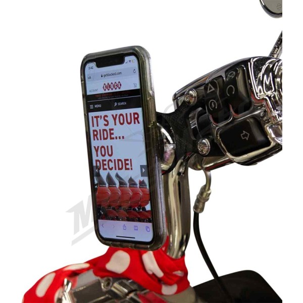 KLOCK WERKS iOmounts™ Device Mount  HARLEY DAVIDSON FLHR 1340-1923 96-25