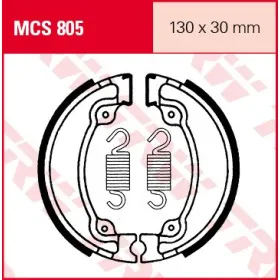 TRW Būgninių Stabdžių Trinkelės Honda CA / CMX / VT / XL / XR / 125-600 79-05
