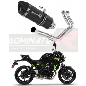 Duslintuvo kompl. Dominator HP1 BLACK KAWASAKI Z650 2017-2022