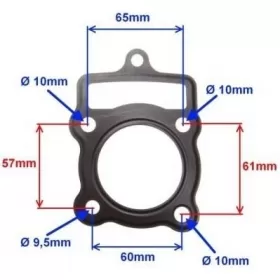 Cylinder gasket set ATV / Cross LONCIN 125cc 4T