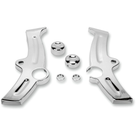 KURYAKYN Boomerang Frame Covers Harley Davidosn FLST / FLSTC / FXST / FXSTB / SXSTS 1450/1800 00-07