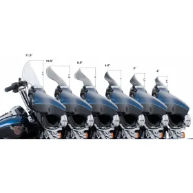 KLOCK WERKS Flare™ Windshield Harley Davidson FLH / FLHT / FLHTCU 1690-1923cc 14-25