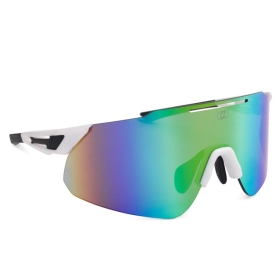 Oxford Corsa White Frame Rainbow Lens Sunglasses