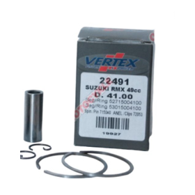 VERTEX Piston Kit Ø40.95-42.50mm Suzuki AY / JR / LT / RM-X / UX 50 78-06