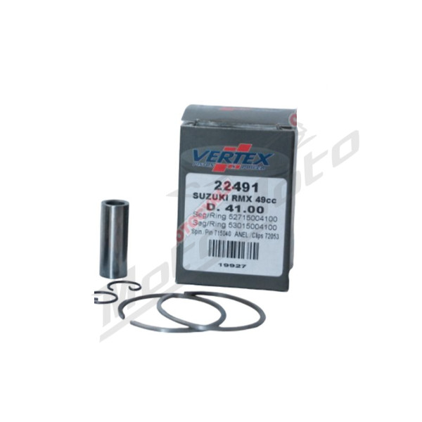 VERTEX Piston Kit Ø40.95-42.50mm Suzuki AY / JR / LT / RM-X / UX 50 78-06