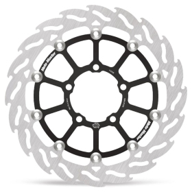 MOTO-MASTER Flame Front Floating Brake Disc Triumph Rocket / Scrambler / Tiger 850/2500 19-24 