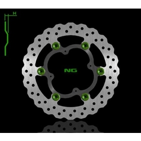 NG BRAKES 1324X plūduriuojantis stabdžių diskas KTM FREERIDE 0-350 13-17
