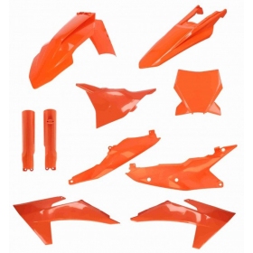 Plastikų komplektas ACERBIS KTM SX / SXF 125-450cc 2023-2024 Oranžinė