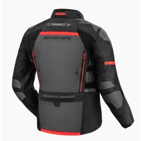 Shima DUNE MEN Textile Jacket Black/Red