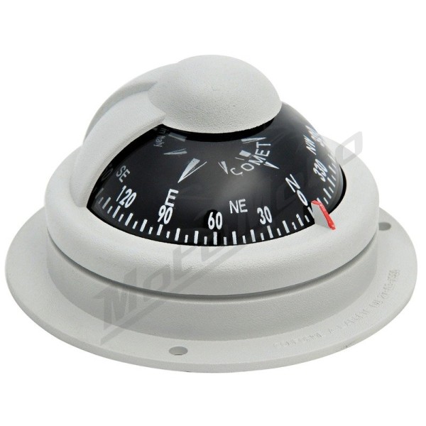 Riviera compass BC1 Grey / Black card 81x42,5mm