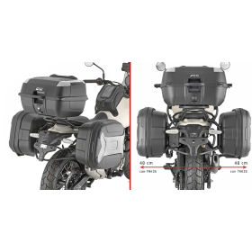 GIVI Monokey Šoninių daiktadėžių laikiklis Royal Enfield Himalayan 450 2024