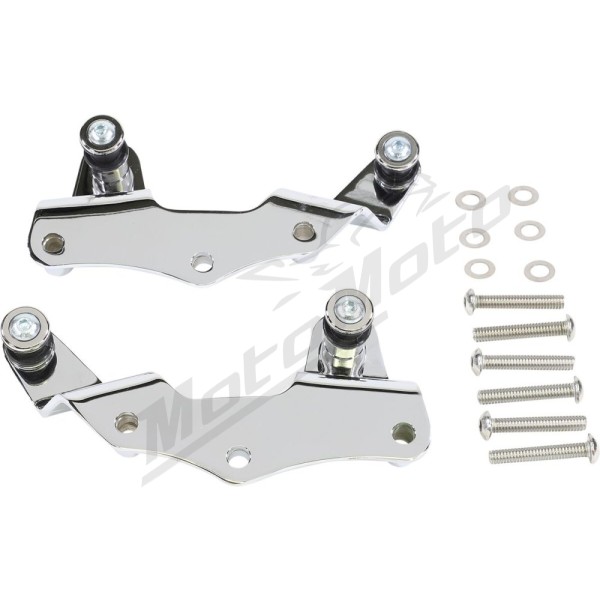 COBRA Docking Kit for Detachable Backrest  Harley Davidson FLHR / FLHRC / FLHTC / FLHTCU / FLHX / FLTRX 1584-1690cc 09-13