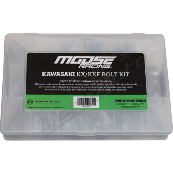 MOOSE OFFROAD HARD-PARTS M1 KX/KXF Bolt Kit Kawasaki KX 125-500cc 00-26