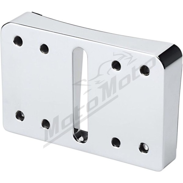 HEINZ BIKES Licence Plate Mount Chrome Harley Davidson FLD / FLHR / FLHRC / FLS / FXDF / FXS 1450/1800 99-17