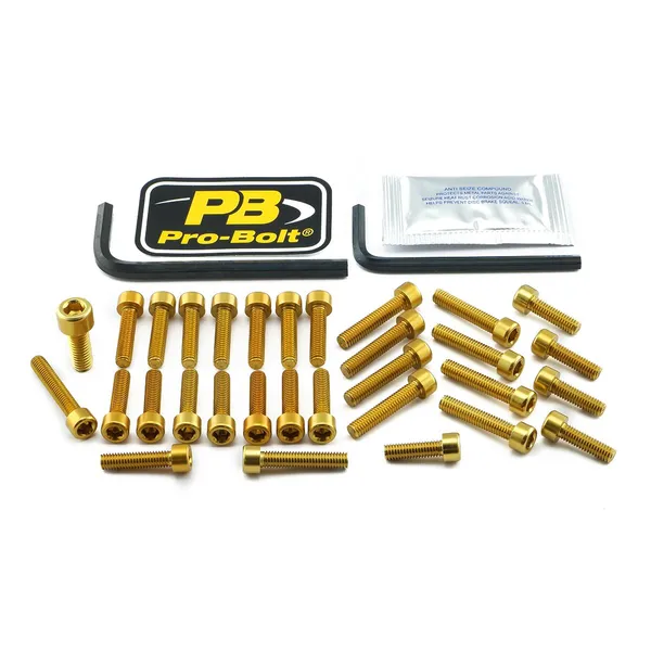PRO BOLT Aluminium Engine Bolt Kit For Yamaha YZF-R6 600cc 06-16