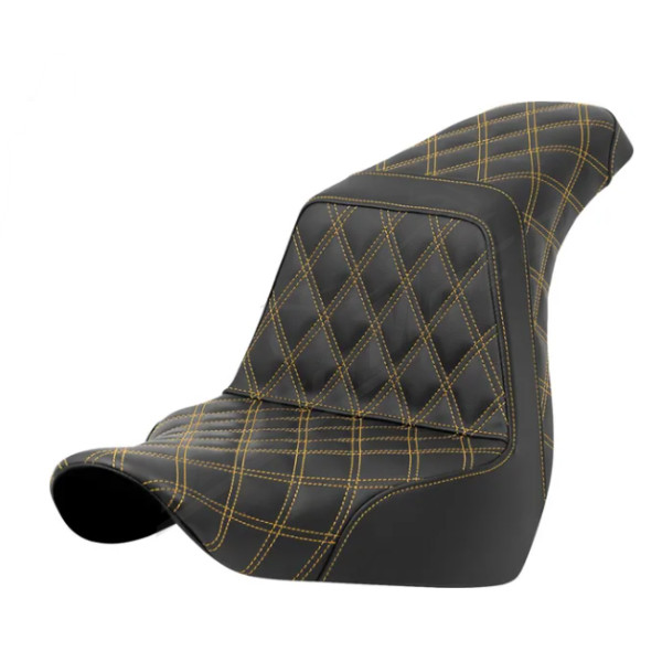 SADDLEMEN Lattice Stitch Step-Up Seat Harley Davidson FLSB / FXLR / FLXRS / FXLRST 1750-1923 18-25