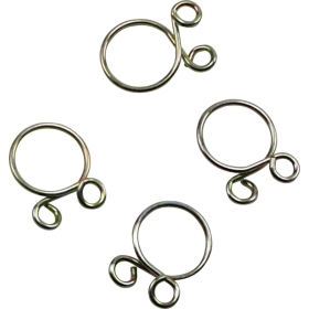 ALL BALLS Fuel Line Clamp Kit Ø10,8mm 4pcs