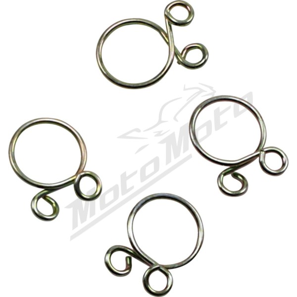 ALL BALLS Fuel Line Clamp Kit Ø10,8mm 4pcs