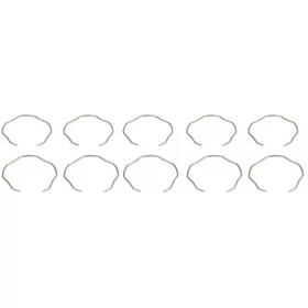 Fork oil seals snap rings TOURMAX 52x1.6 YAMAHA / KAWASAKI 80-1100 1984-2002 10pcs