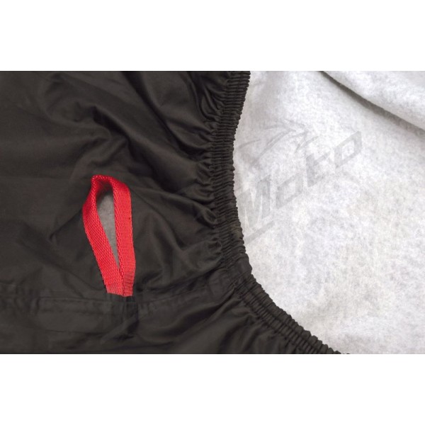 VECTOR Black Cotton Outdoor Protective Cover - Moto/Scooter S