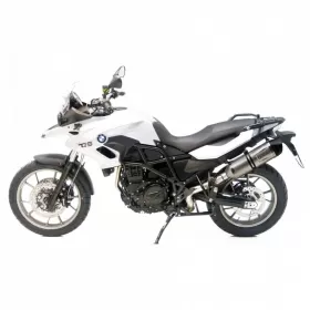 LEOVINCE LV One Evo Stainless Steel Slip-On Muffler BMW F 650-800 GS 08-16