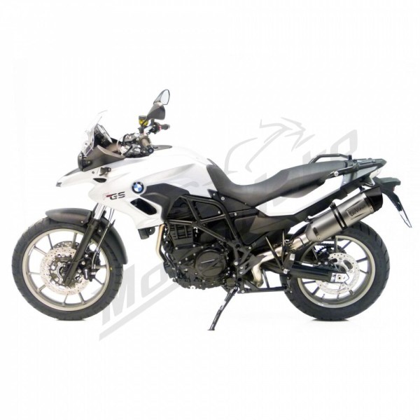 LEOVINCE LV One Evo Stainless Steel Slip-On Muffler BMW F 650-800 GS 08-16
