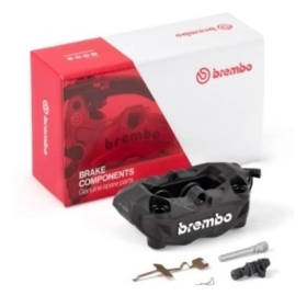 BREMBO M4 Front Left Brake Caliper Black Ø32mm