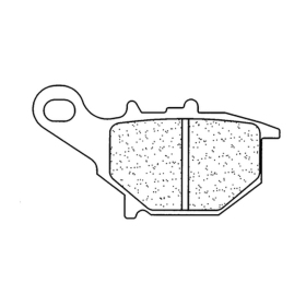 CL BRAKES 2914MX10 stabdžių trinkelės SUZUKI DR-Z / RM 80-125 80-19