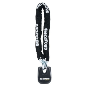Chain with fastener Monster OXFORD colour black 2000mm mandrel 11mm chain link 12mm