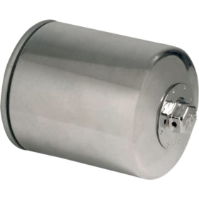 K&N Chrome Oil Filter Harley Davidson FLHR FLHT / FLSTS / FXLR / FXR / XL / XLH / XR 883/1340 80-22