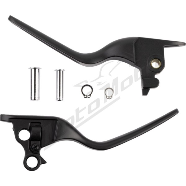 DRAG SPECIALTIES Custom Lever Set Harley Davidson FLDE / FLFB / FLFBS / FLHC / FLHCS / FLI 1750-1923cc 18-24