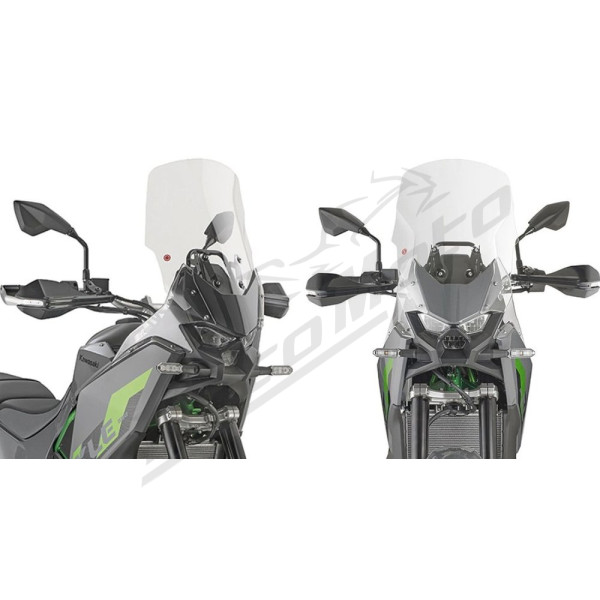 KAPPA Stiklas 46x39cm skaidrus Kawasaki KLE 500 2026