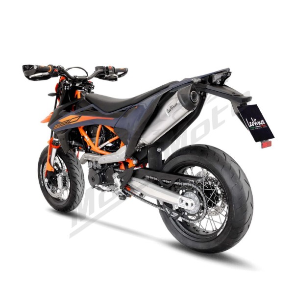 LEOVINCE LV One Evo Stainless Steel Slip-On Muffler KTM SMC/ENDURO 690 21-24