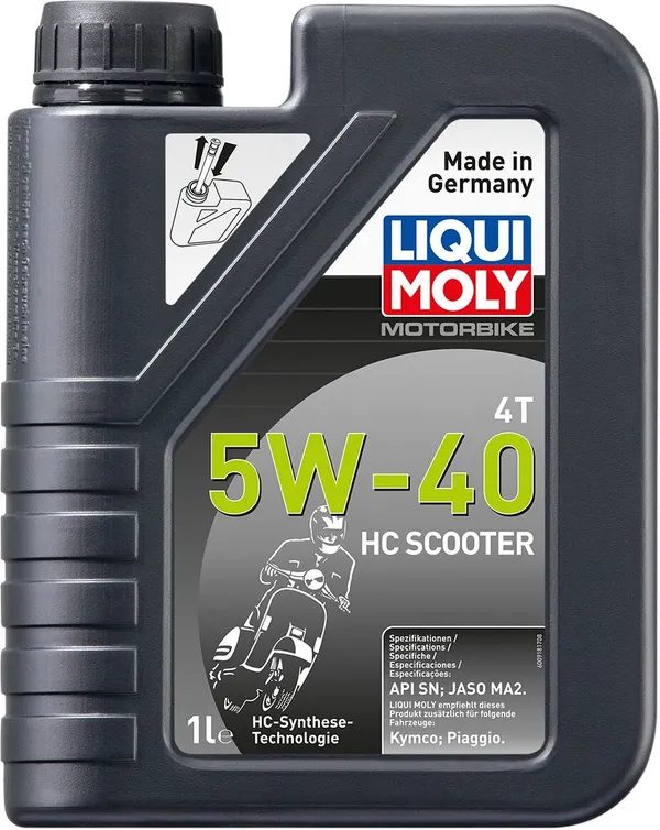 LIQUI MOLY MOTORBIKE 5W40 Scooter Synthetic oil 4T 1L