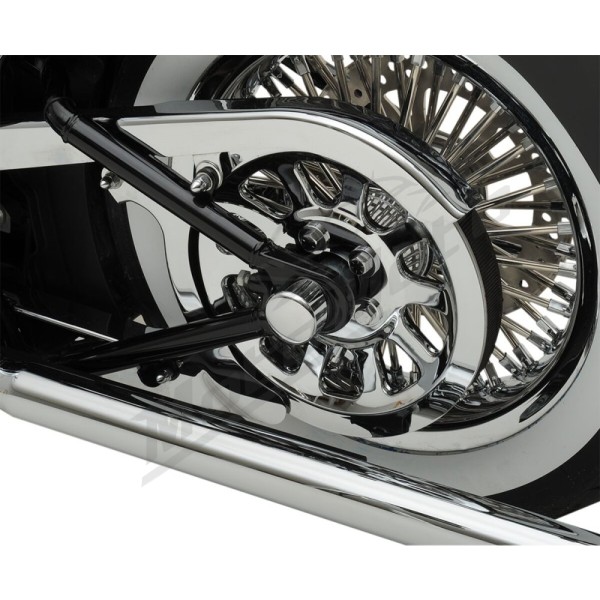 DRAG SPECIALTIES Axle Caps Harley Davidson FLD / FLS / FLSTC / FLSTF / FLSTFB 1450-1800cc 08-17