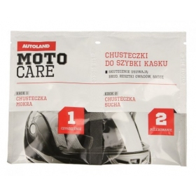 AUTOLAND Helmet and visor care wipes