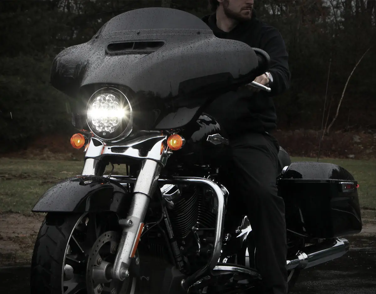 DENALI D14 Destroyer LED Headlight Upgrade Kit Harley Davidson  FLHX / FLHXS / FLHXSE / FLHXST 1690-1923cc 14-24
