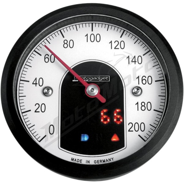 MOTOGADGET Universal small speedometer 49mm.