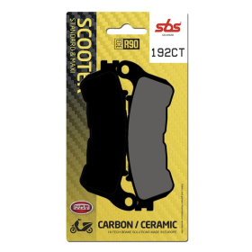SBS CT Scooter Carbon Tech Organic Brake Pads Honda / Suzuki 125-600cc 05-20
