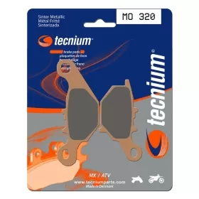 TECNIUM MX/ATV Sintered Metal Brake pads MO320 Suzuki RM 85cc 05-23