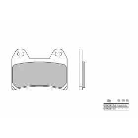 BREMBO Street Carbon Ceramic Brake pads Honda 400 CB SUPER FOUR 1997->
