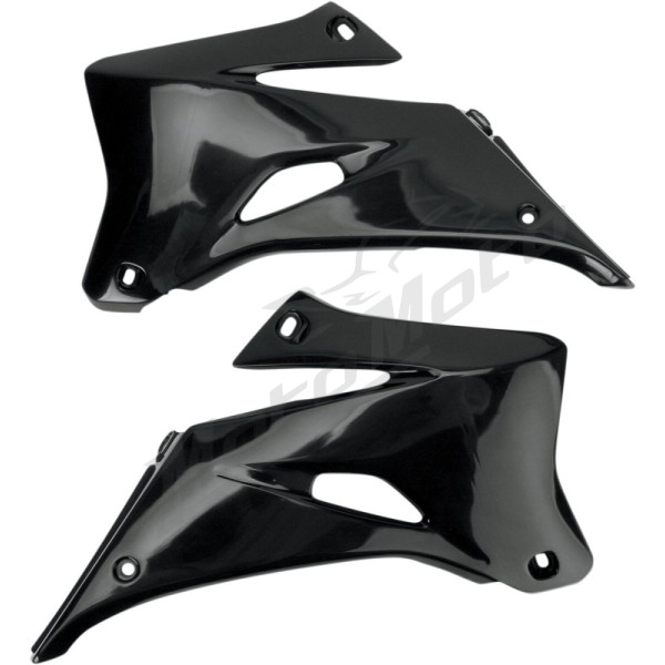 UFO Black Radiator Covers For Yamaha YZF 250-450cc 06-09
