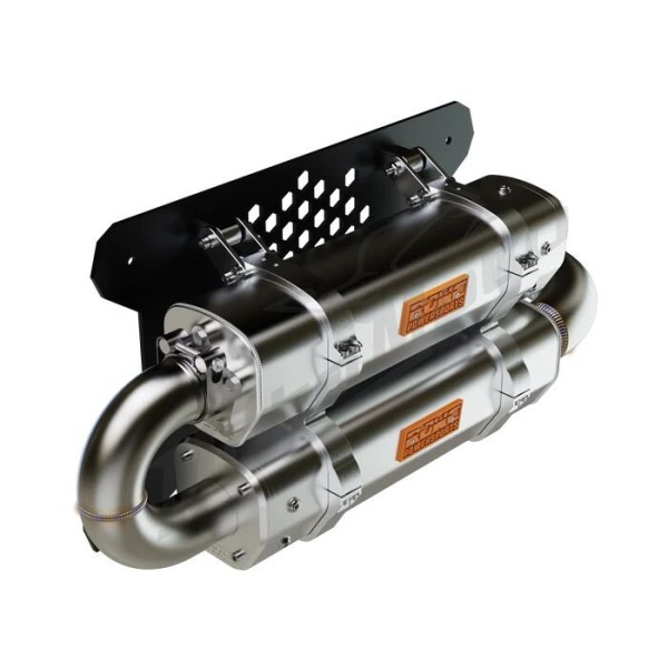RJWC POWERSPORTS APX aliumininis duslintuvas Polaris RZR RS1 1000cc 18-22