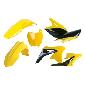 Polisport plastic kit Suzuki RMZ 250cc (2010-2018) Yellow / Black