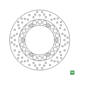 Newfren brake disc front/rear Yamaha SR / SRX / XJ / TDM / FZR / FZS / XJR 125-1300cc 83-16