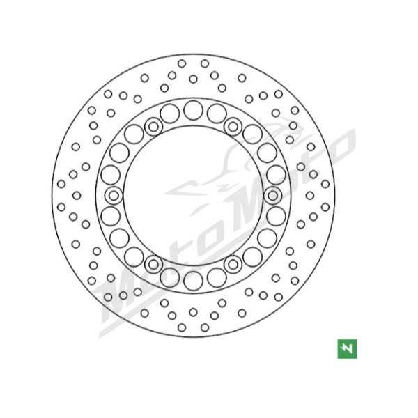 Newfren brake disc front/rear Yamaha SR / SRX / XJ / TDM / FZR / FZS / XJR 125-1300cc 83-16